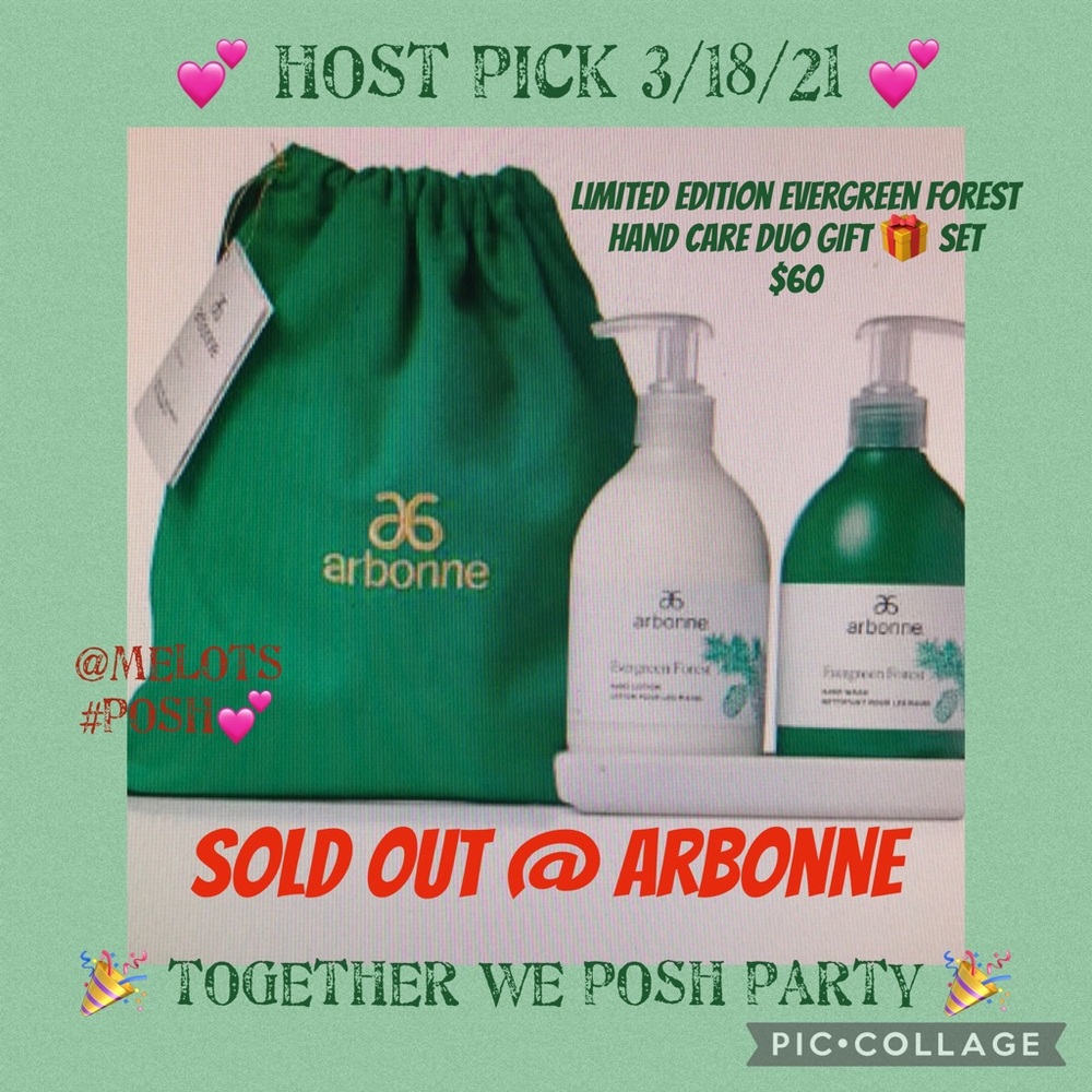 Limited Edition Evergreen Forest Hand Care duo set